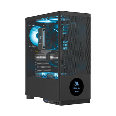 Reboxx Sigma X Ryzen Gaming PC | Ryzen 5 5600 | RTX 3050 6GB | DDR4 RAM | 27" 200Hz Gaming Setup