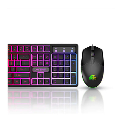 Ant Esports KM1650 Pro Wireless Gaming Keyboard and Mouse Combo | RGB Gaming Combo