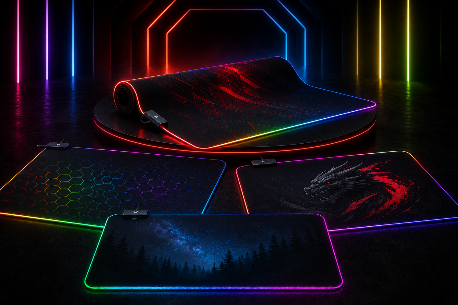 RGB Mouse Pads