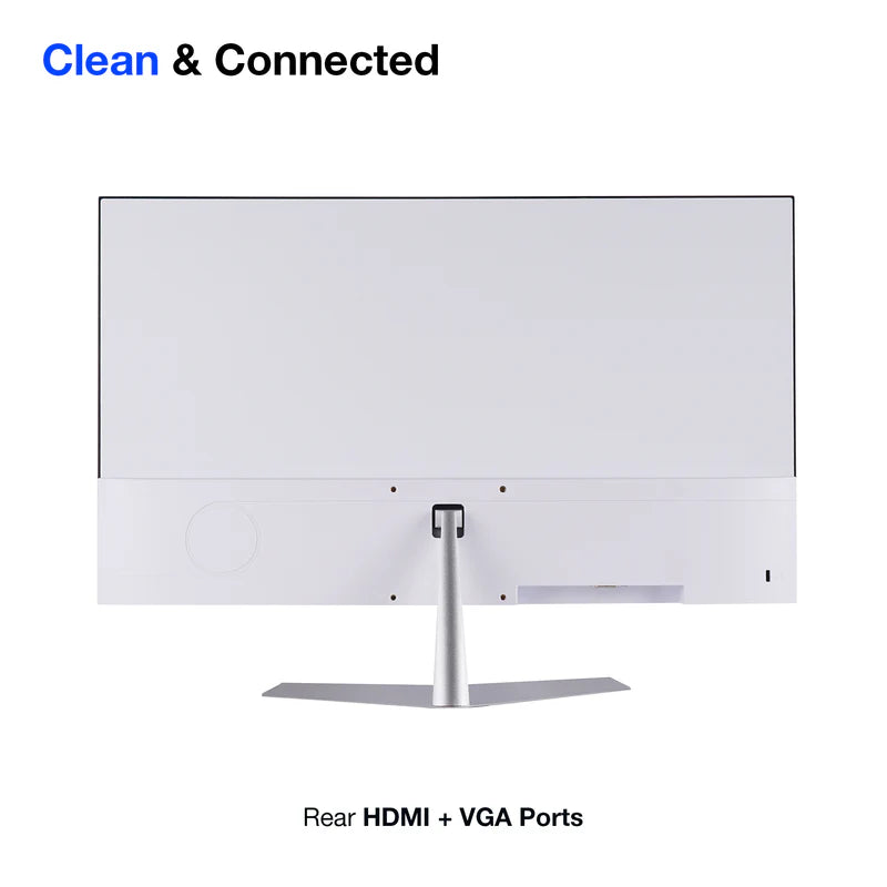 POWERX 21.5” FHD Frameless LED Monitor | IPS Display | 75Hz | HDMI + VGA