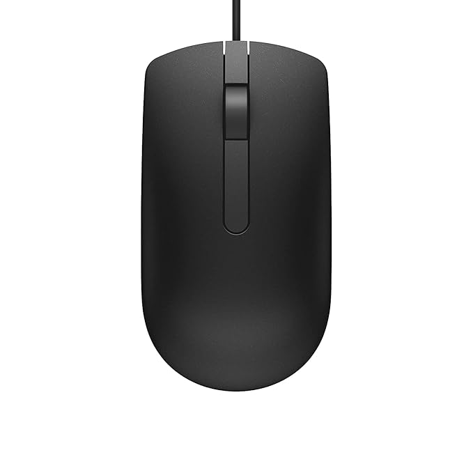 Dell MS116 Wired Optical Mouse | 1000 DPI | USB Wired Mouse