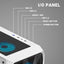 Ant Esports ICE-112 Gaming Cabinet White | Mid Tower ATX Cabinet | 4 Pre-Installed ARGB Fans
