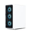 Ant Esports ICE-112 Gaming Cabinet White | Mid Tower ATX Cabinet | 4 Pre-Installed ARGB Fans