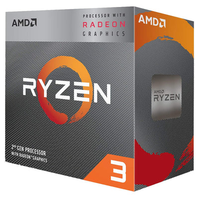 Reboxx Gamma Ryzen Gaming PC | AMD Ryzen 3 3200G | Radeon Vega 8 Graphics | RGB Glass Cabinet | DDR4 RAM | NVMe SSD | Windows 11 Pro | Wi-Fi | 2 Years Warranty | New