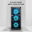 Ant Esports ICE-112 Gaming Cabinet Black | Mid Tower ATX Cabinet | 3 Pre-Installed ARGB Fans