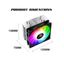 Ant Esports ICE-C400 Rainbow LED CPU Air Cooler | 120mm | Copper Heatpipes