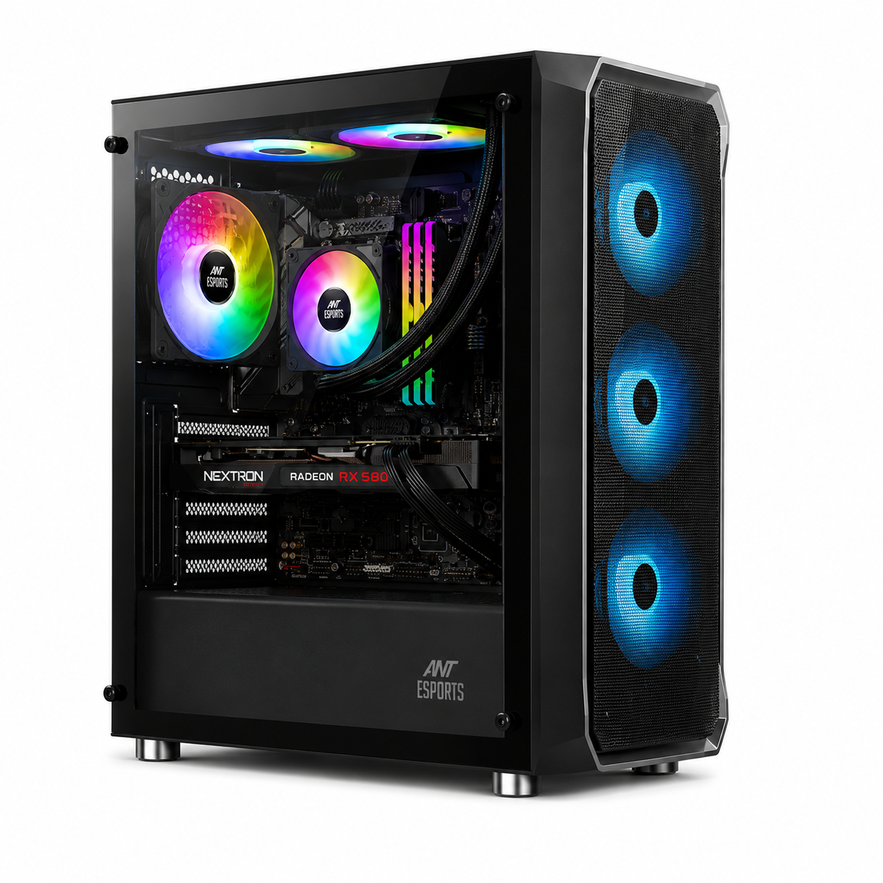 Reboxx Sigma Ryzen Gaming PC | 8GB RX 580 Graphics | AMD Ryzen 5 5500 | DDR4 RAM