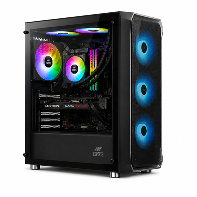 Reboxx Sigma Ryzen Gaming PC | 8GB RX 580 Graphics | AMD Ryzen 5 5500 | DDR4 RAM