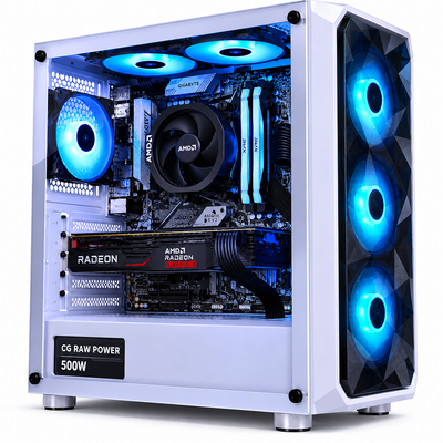 Reboxx Gamma Ryzen Gaming PC | AMD Ryzen 3 3200G | Radeon Vega 8 Graphics | DDR4 RAM