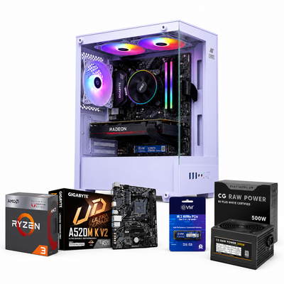 Reboxx Alpha Ryzen Gaming PC | AMD Ryzen 3 3200G | Radeon Vega 8 Graphics | DDR4 RAM