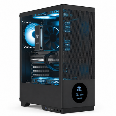 Reboxx Delta Ryzen Gaming PC Mid2 | 4GB RX 550 Graphics | AMD Ryzen 5 5500 | 16GB XPG DDR4 RAM