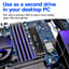 Crucial P310 500GB NVMe PCIe Gen4 SSD | M.2 2280 | Up to 6600MB/s Read Speed