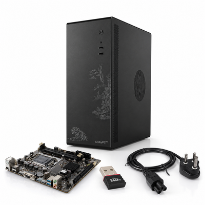 AmbyPC BizDesk Mid Tower SFF Desktop | Intel 8th Gen | H110 Chipset | Win 11 Pro | Business PC