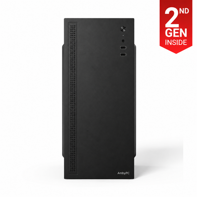AmbyPC BizDesk 2i0 Mid Tower SFF Desktop | DDR3 | Win 10 Pro | Business PC