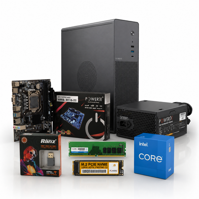 AmbyPC BizDesk Slim SFF Desktop | Intel Core i5 9th Gen | NVMe SSD | Win 11 Pro | Business PC