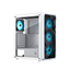 Ant Esports ICE-112 Gaming Cabinet White | Mid Tower ATX Cabinet | 4 Pre-Installed ARGB Fans