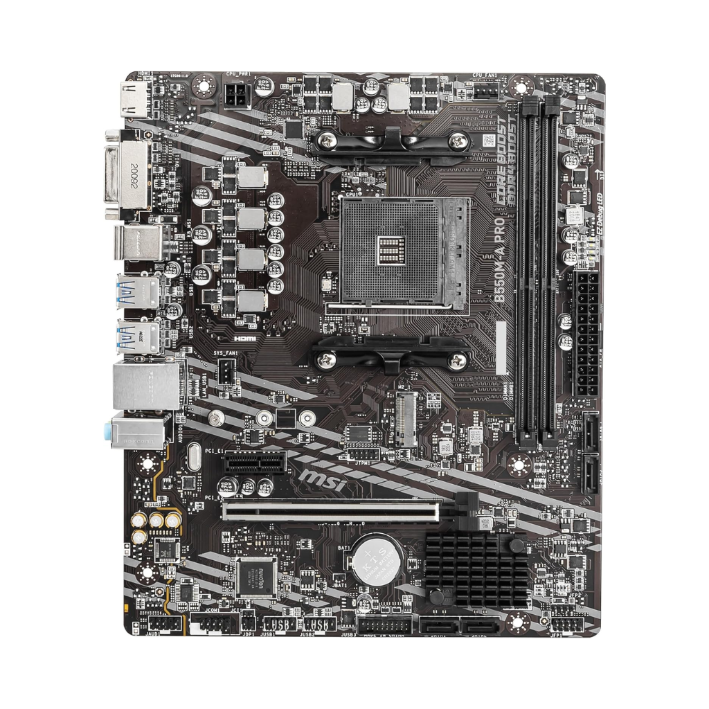 MSI B550M-A PRO Motherboard | AMD B550 Chipset | DDR4 Memory | PCIe Gen4 Support