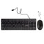 POWERX CHOCOBYTE-1000 USB Wired Keyboard Mouse Combo | 104 Keys | USB Wired Combo