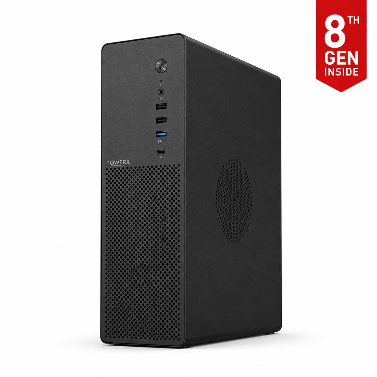 PowerX N100 Ultra Slim SFF Desktop | 8th Gen | DDR4 | Windows 11 Pro | Business Desktop