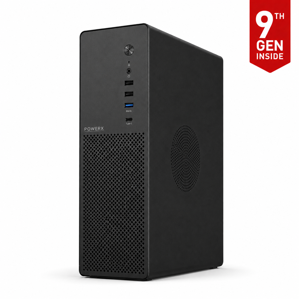 PowerX N100 Ultra SFF Desktop | i5 9th Gen | DDR4 | NVMe SSD | Windows 11 Pro | Business Desktop