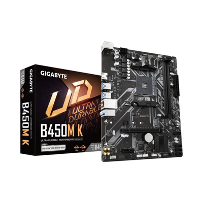 Gigabyte B450M K Motherboard | AMD AM4 Micro-ATX | DDR4 Gaming Motherboard