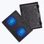 Zebronics ZEB-NC3300 Laptop Cooling Pad | Dual 120mm Fans | Blue LED Cooling Stand