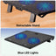 Zebronics ZEB-NC3300 Laptop Cooling Pad | Dual 120mm Fans | Blue LED Cooling Stand