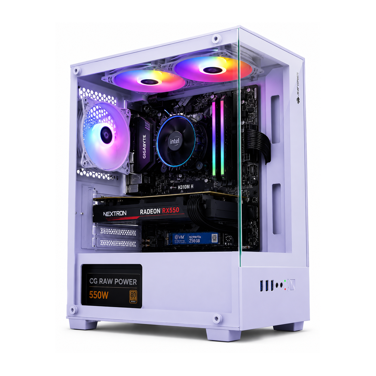Reboxx Alpha Intel Gaming PC | 4GB RX 550 Graphics | Intel Core i5 6th Gen | DDR4 RAM