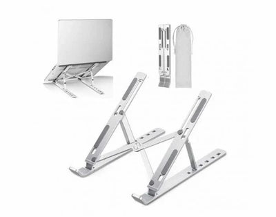 Ranz Metal Laptop Stand for 15.6" Laptops | Ergonomic Metal Laptop Stand